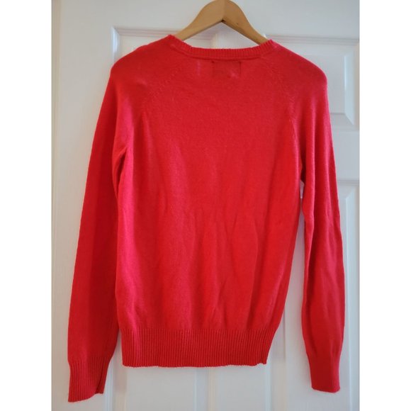 Wildfox Red Shopping Is Cardio white Label sweater size Medium long sleeve - Picture 7 of 7